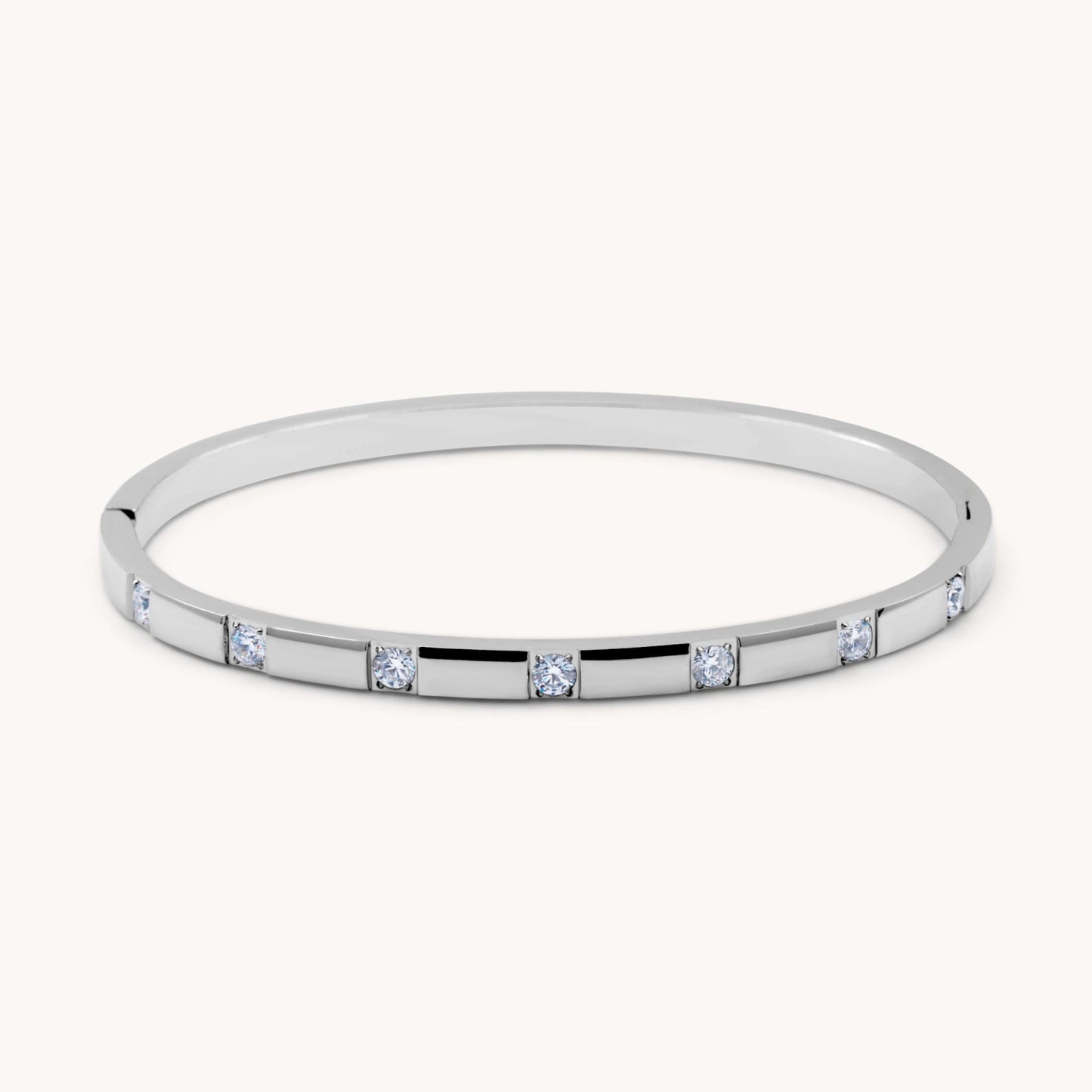 30B9006 - Kirstie Square Crystal Bangle