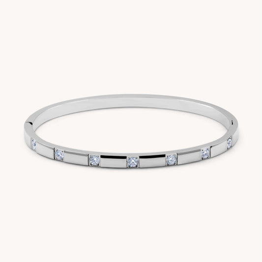 30B9006 - Kirstie Square Crystal Bangle