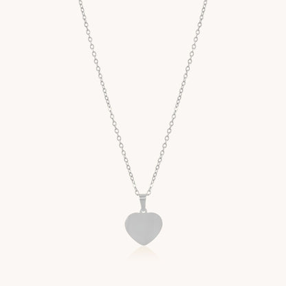 30N1630 - Classic Heart Fine Necklace, Silver
