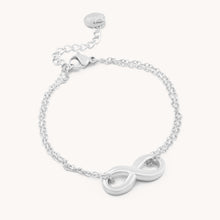 Load image into Gallery viewer, 30B2033 - Infinity Bracelet, Silver
