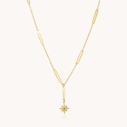 30N1812G - Starburst Necklace, Gold