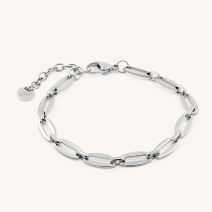30B2834 - Long Link Bracelet, Silver