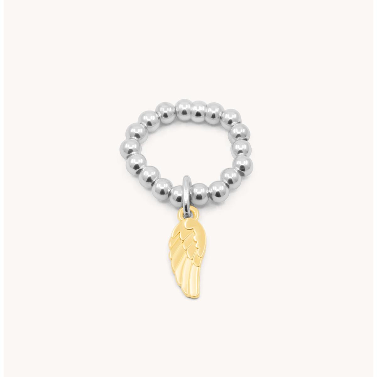 30R5056 - Angel Wing Beads Ring