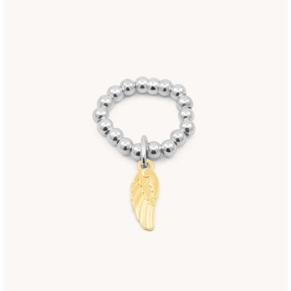 30R5056 - Angel Wing Beads Ring