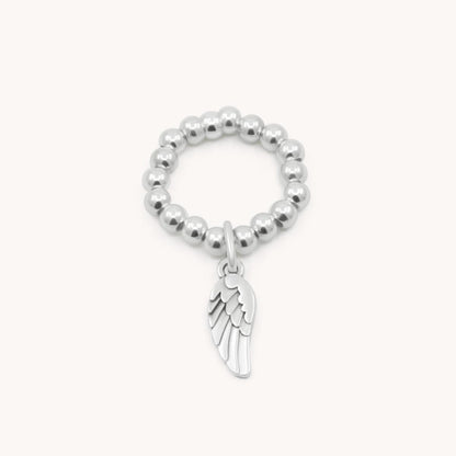 30R5056 - Angel Wing Beads Ring