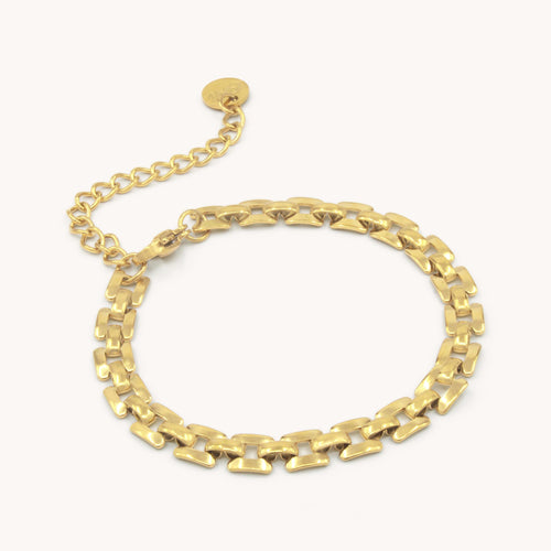 30B2035G - Monaco Link Bracelet, Gold