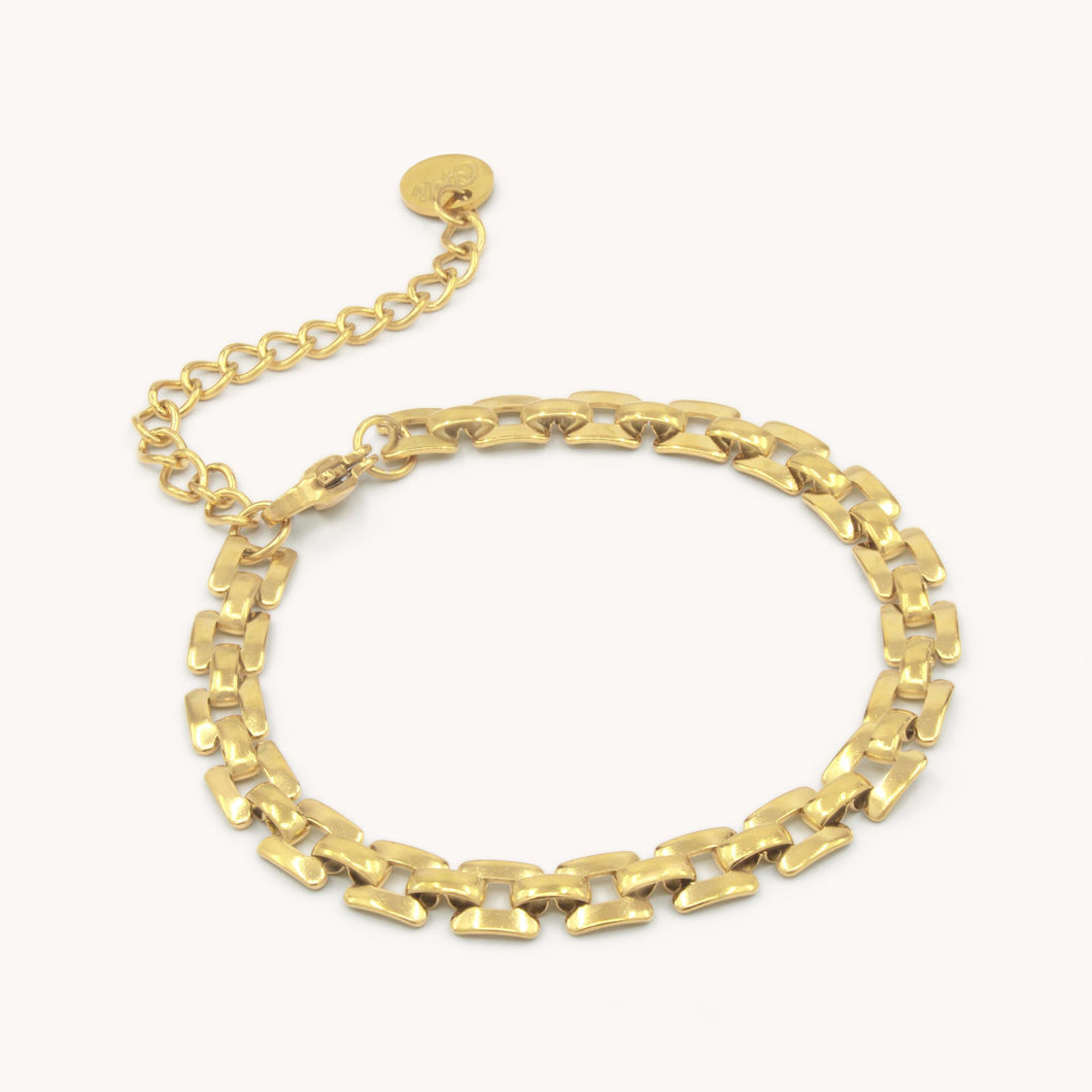 30B2035G - Monaco Link Bracelet, Gold