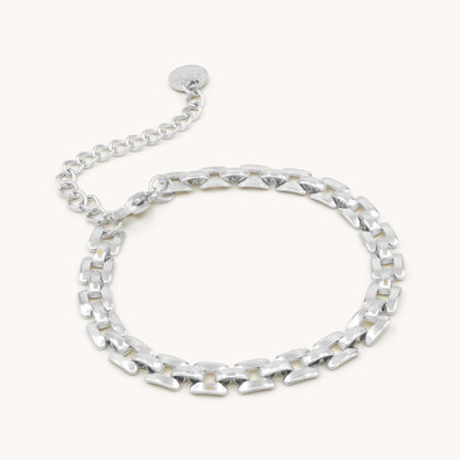 30B2035 - Monaco Link Bracelet, Silver