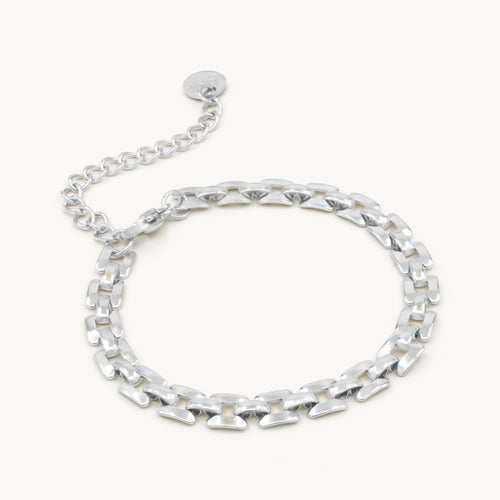 30B2035 - Monaco Link Bracelet, Silver