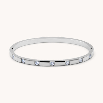30B9006 - Kirstie Square Crystal Bangle