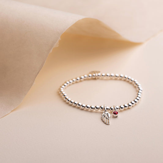 30B2605 - Angel Wings Beads Bracelet