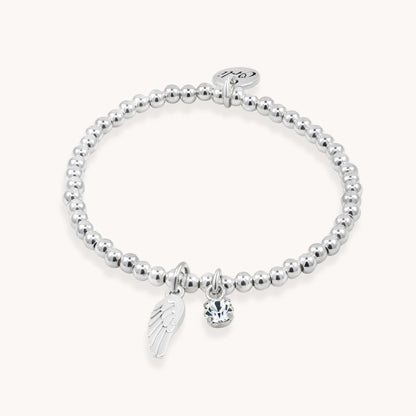 30B2605 - Angel Wings Beads Bracelet