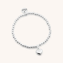 Load image into Gallery viewer, 30B2604 - Puffed Heart Beads Bracelet