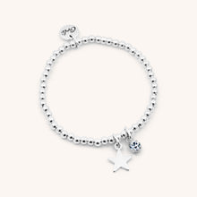 Load image into Gallery viewer, 30B2606 - Star &amp; Birthstone Beads Bracelet