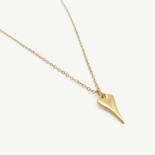 Load image into Gallery viewer, 30N1617G - Mini Hourglass Heart Fine Chain Necklace, Gold